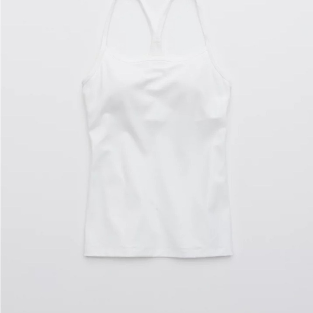Aerie Classic White Tank Top